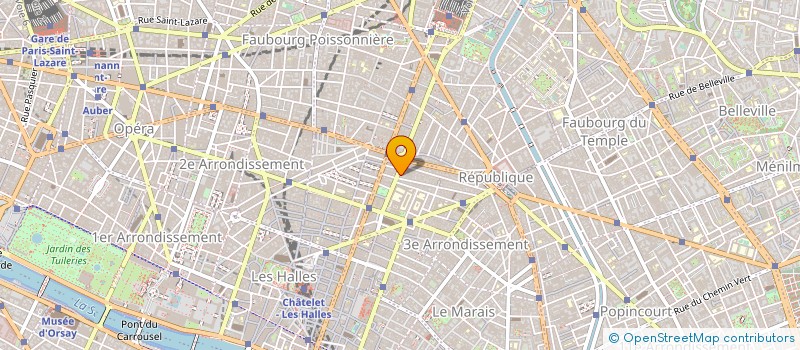 localisation de l'entreprise MONSIEUR MATTHIEU BERTANA  PARIS