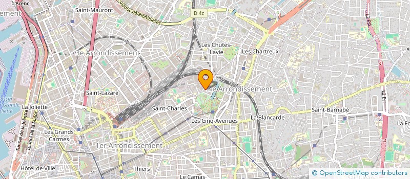 localisation de l'entreprise MONSIEUR MATTHIEU BERTAUX à MARSEILLE