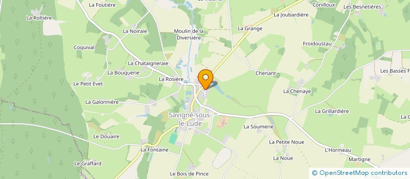 localisation de l'entreprise MONSIEUR MATTHIEU BERTHAULT à SAVIGNE-SOUS-LE-LUDE
