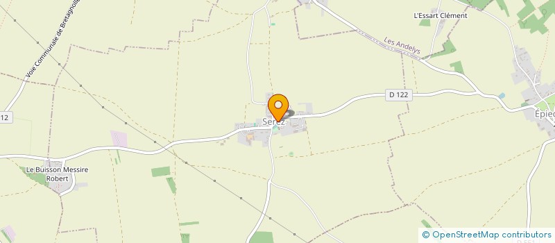 localisation de l'entreprise MONSIEUR MATTHIEU BERTRAND JOURDE  SEREZ