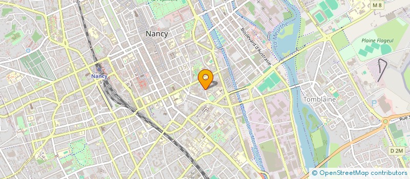 localisation de l'entreprise MONSIEUR MATTHIEU BESLOT  NANCY