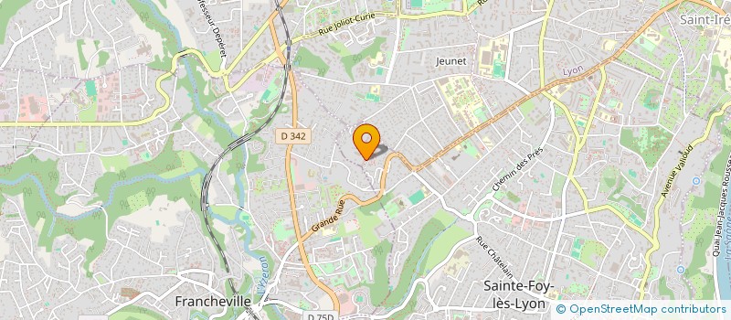 localisation de l'entreprise MONSIEUR MATTHIEU BESSIERE  SAINTE-FOY-LES-LYON