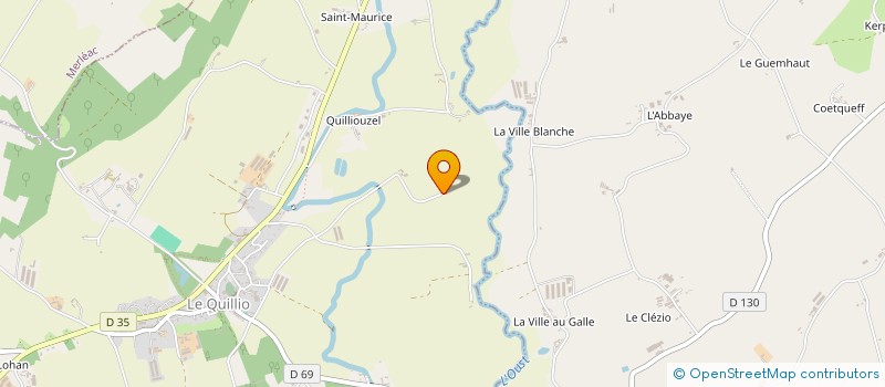 localisation de l'entreprise MONSIEUR MATTHIEU BETOURNE  SAINT-THELO