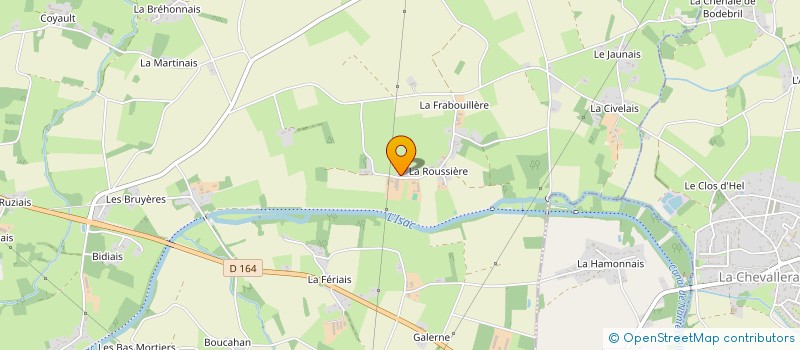 localisation de l'entreprise MONSIEUR MATTHIEU BEUGNARD  BLAIN