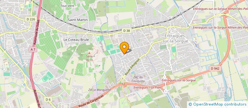 localisation de l'entreprise MONSIEUR MATTHIEU BIJACZYK à SORGUES