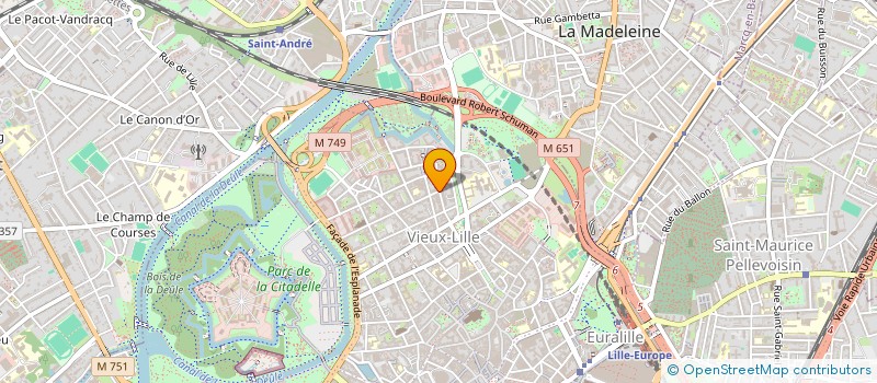 localisation de l'entreprise MONSIEUR MATTHIEU BIVER à LILLE