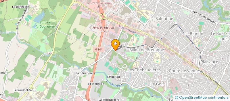 localisation de l'entreprise MONSIEUR MATTHIEU BLAVEC à SAINT-HERBLAIN