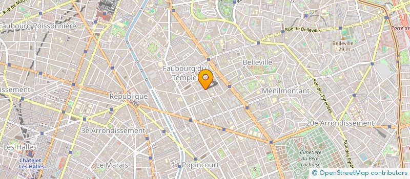 localisation de l'entreprise MONSIEUR MATTHIEU BLESTEL  PARIS