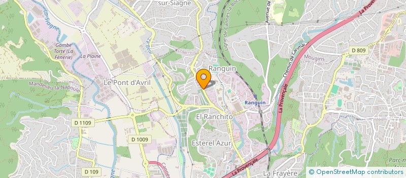 localisation de l'entreprise MONSIEUR MATTHIEU BOIS à CANNES