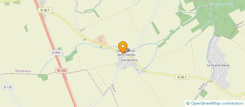 localisation de l'entreprise MONSIEUR MATTHIEU BOISSEAU à TREMBLAY-LES-VILLAGES