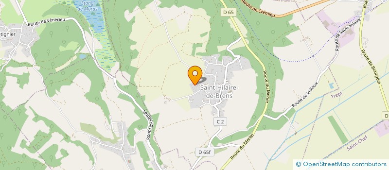 localisation de l'entreprise MONSIEUR MATTHIEU BOISSIERE à SAINT-HILAIRE-DE-BRENS