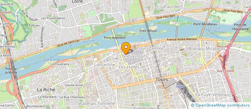 localisation de l'entreprise MONSIEUR MATTHIEU BOLLOT à TOURS