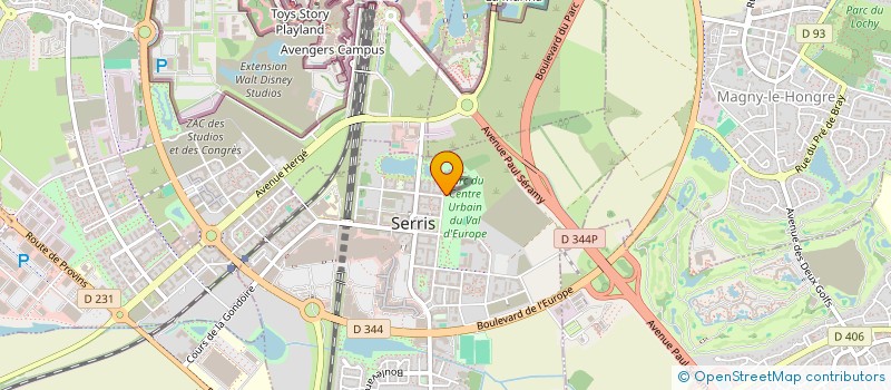 localisation de l'entreprise MONSIEUR MATTHIEU BONDU  CHESSY