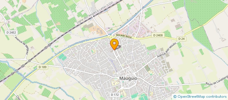 localisation de l'entreprise MONSIEUR MATTHIEU BONICI  SAINT-JUST