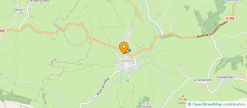 localisation de l'entreprise MONSIEUR MATTHIEU BONNEFOUS  BERTHOLENE