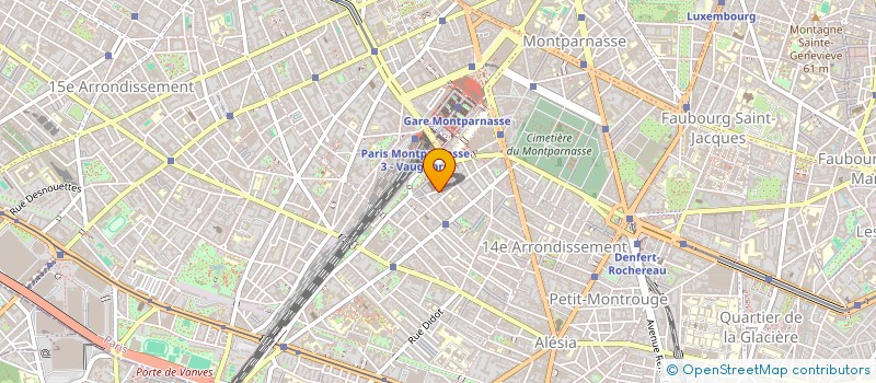 localisation de l'entreprise MONSIEUR MATTHIEU BORRAS  PARIS