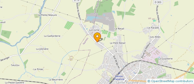 localisation de l'entreprise MONSIEUR MATTHIEU BOSCARATO à SAINTE-PAZANNE