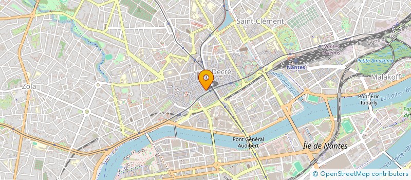 localisation de l'entreprise MONSIEUR MATTHIEU BOUCHET  NANTES