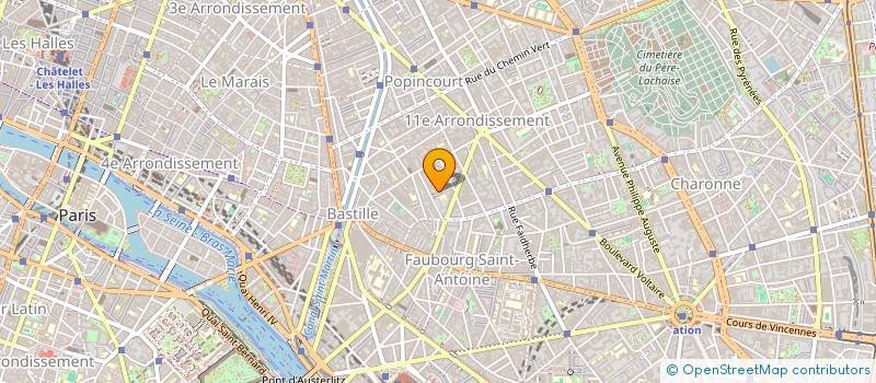 localisation de l'entreprise MONSIEUR MATTHIEU BOULARD  PARIS