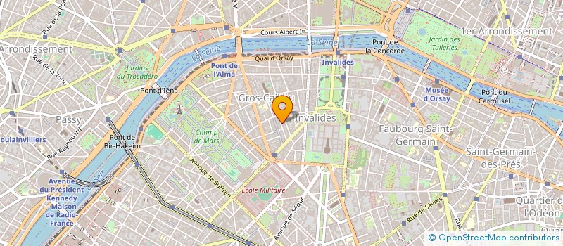 localisation de l'entreprise MONSIEUR MATTHIEU BOUQUET  PARIS