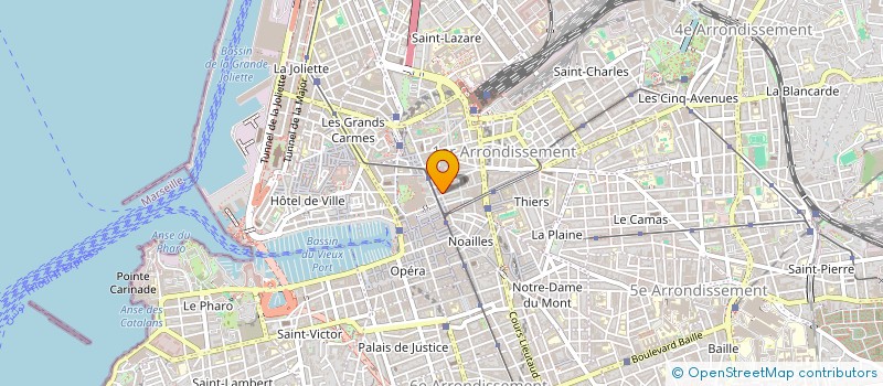 localisation de l'entreprise MONSIEUR MATTHIEU BOURA à MARSEILLE