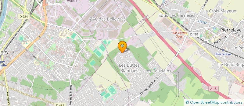 localisation de l'entreprise MONSIEUR MATTHIEU BOURDON  HERBLAY-SUR-SEINE