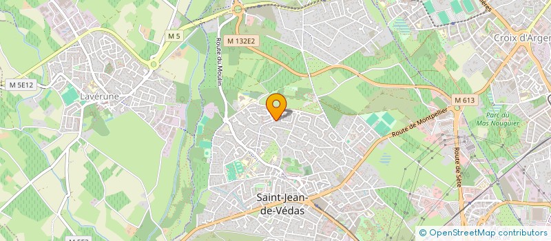 localisation de l'entreprise MONSIEUR MATTHIEU BOURGEOIS  SAINT-JEAN-DE-VEDAS