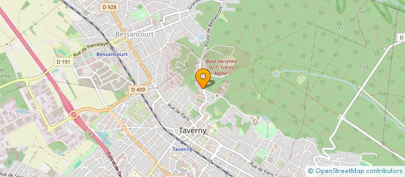 localisation de l'entreprise MONSIEUR MATTHIEU BOURHIS  TAVERNY