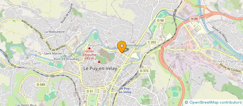 localisation de l'entreprise MONSIEUR MATTHIEU BOYER à LE PUY-EN-VELAY