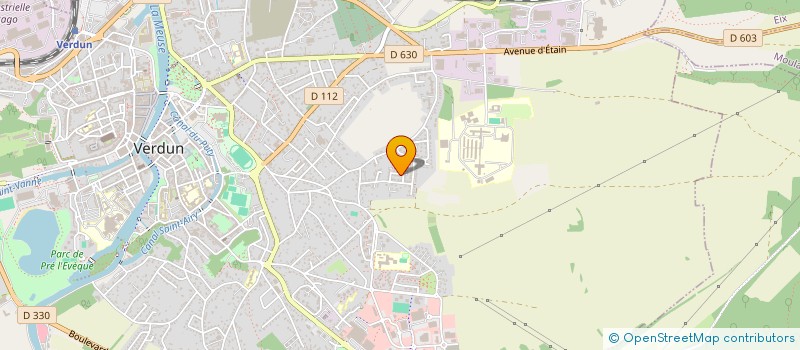 localisation de l'entreprise MONSIEUR MATTHIEU BRETTNACHER à VERDUN