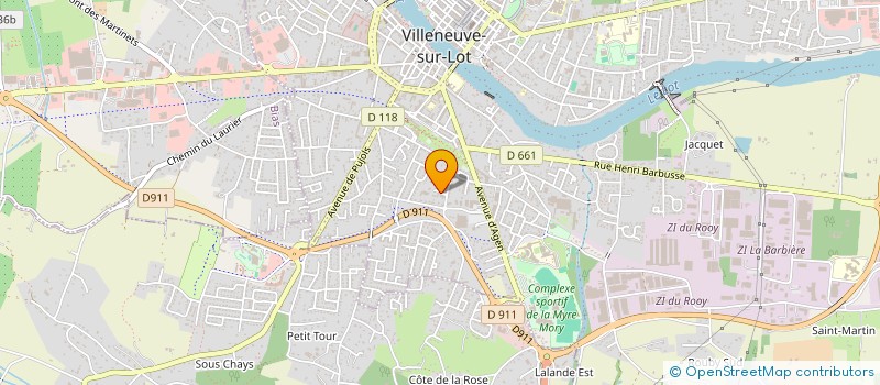 localisation de l'entreprise MONSIEUR MATTHIEU BRIAND  VILLENEUVE-SUR-LOT