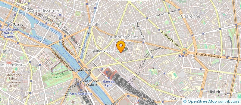 localisation de l'entreprise MONSIEUR MATTHIEU BRION  PARIS