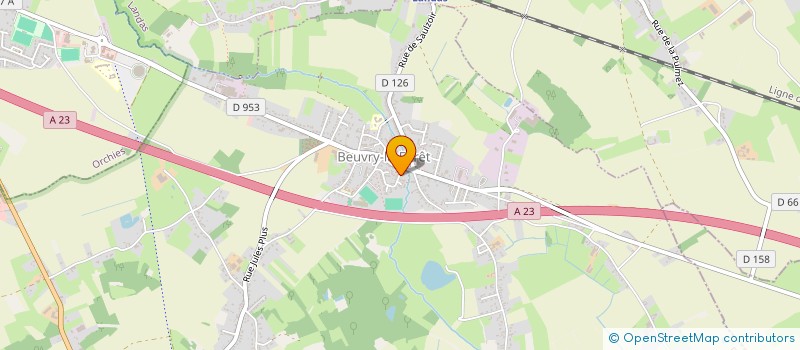 localisation de l'entreprise MONSIEUR MATTHIEU BRUNET à BEUVRY-LA-FORET