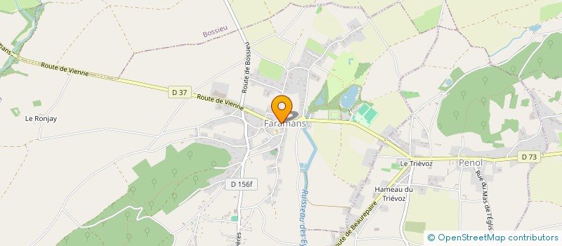 localisation de l'entreprise MONSIEUR MATTHIEU BUENERD  FARAMANS