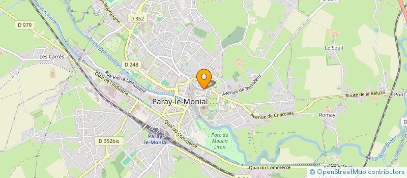 localisation de l'entreprise MONSIEUR MATTHIEU BURILLER à PARAY-LE-MONIAL