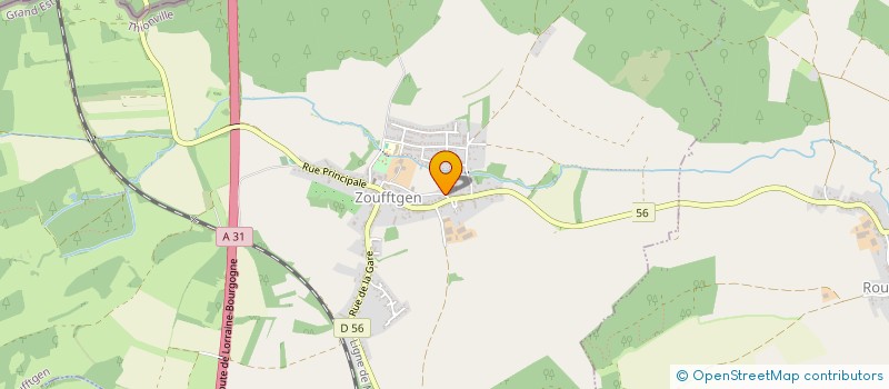 localisation de l'entreprise MONSIEUR MATTHIEU BUSCHMANN  ZOUFFTGEN