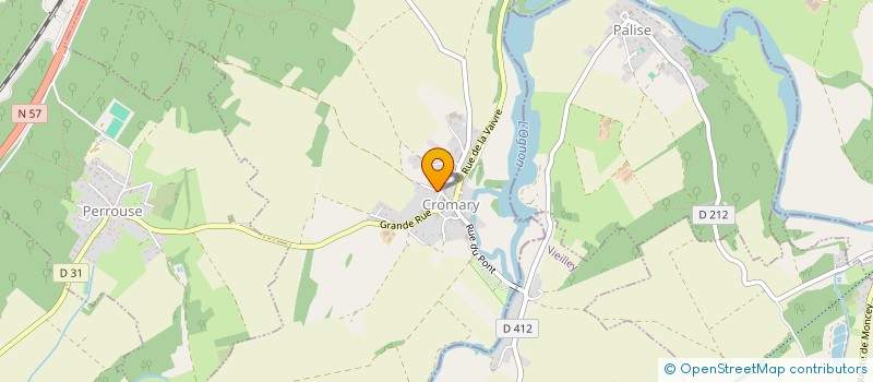 localisation de l'entreprise MONSIEUR MATTHIEU BUZELLI  CROMARY