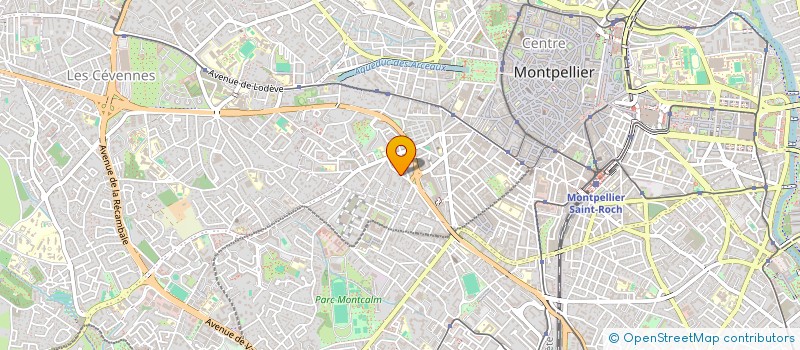 localisation de l'entreprise MONSIEUR MATTHIEU CALLIET à MONTPELLIER