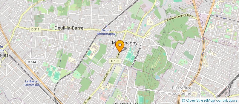 localisation de l'entreprise MONSIEUR MATTHIEU CAMARA  MONTMAGNY