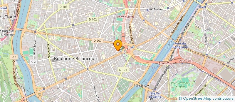 localisation de l'entreprise MONSIEUR MATTHIEU CANNAVO à BOULOGNE-BILLANCOURT