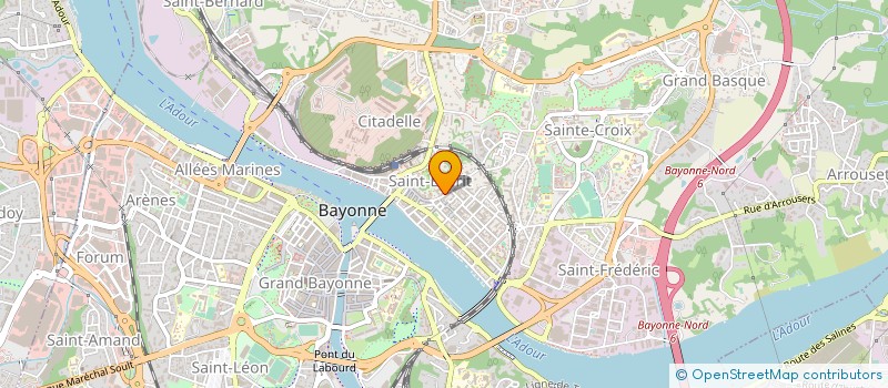 localisation de l'entreprise MONSIEUR MATTHIEU CAPGRAS à BAYONNE