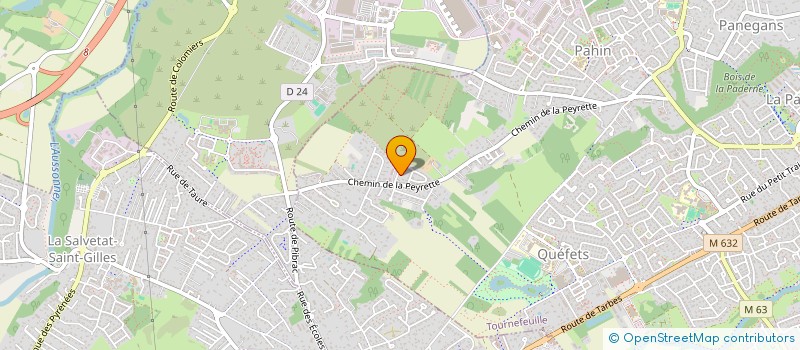 localisation de l'entreprise MONSIEUR MATTHIEU CARON  TOURNEFEUILLE