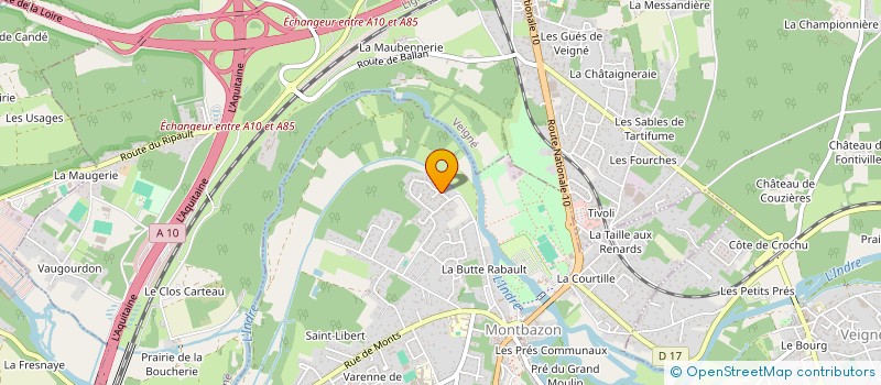 localisation de l'entreprise MONSIEUR MATTHIEU CARRERE  MONTBAZON