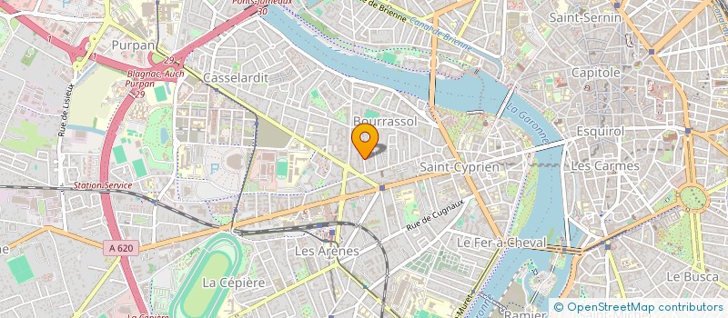 localisation de l'entreprise MONSIEUR MATTHIEU CASTAY à TOULOUSE