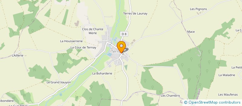 localisation de l'entreprise MONSIEUR MATTHIEU CAUTY  VENDOME