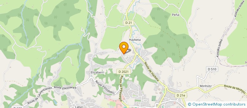 localisation de l'entreprise MONSIEUR MATTHIEU CHA  HASPARREN