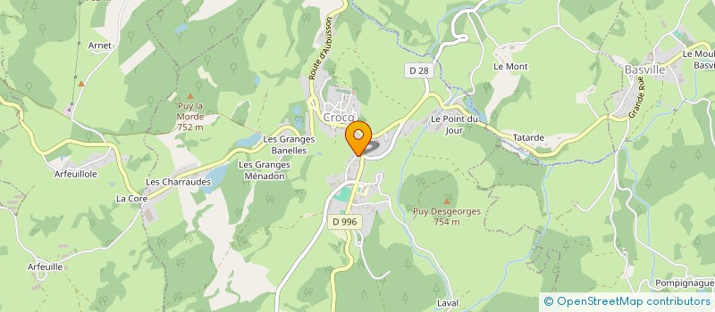 localisation de l'entreprise MONSIEUR MATTHIEU CHAIGNEAU à CROCQ