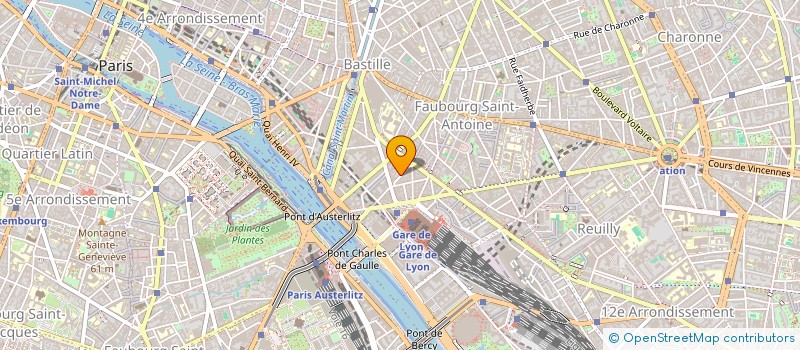 localisation de l'entreprise MONSIEUR MATTHIEU CHAMPAVIER  PARIS