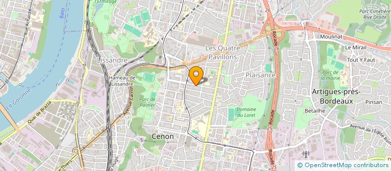 localisation de l'entreprise MONSIEUR MATTHIEU CHANE WEN CHING  CENON