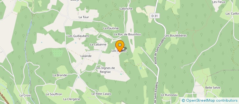 localisation de l'entreprise MONSIEUR MATTHIEU CHARBONNEAU  FLEURAC